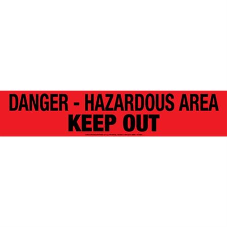 Danger Hazardous Area Keep Out Tape